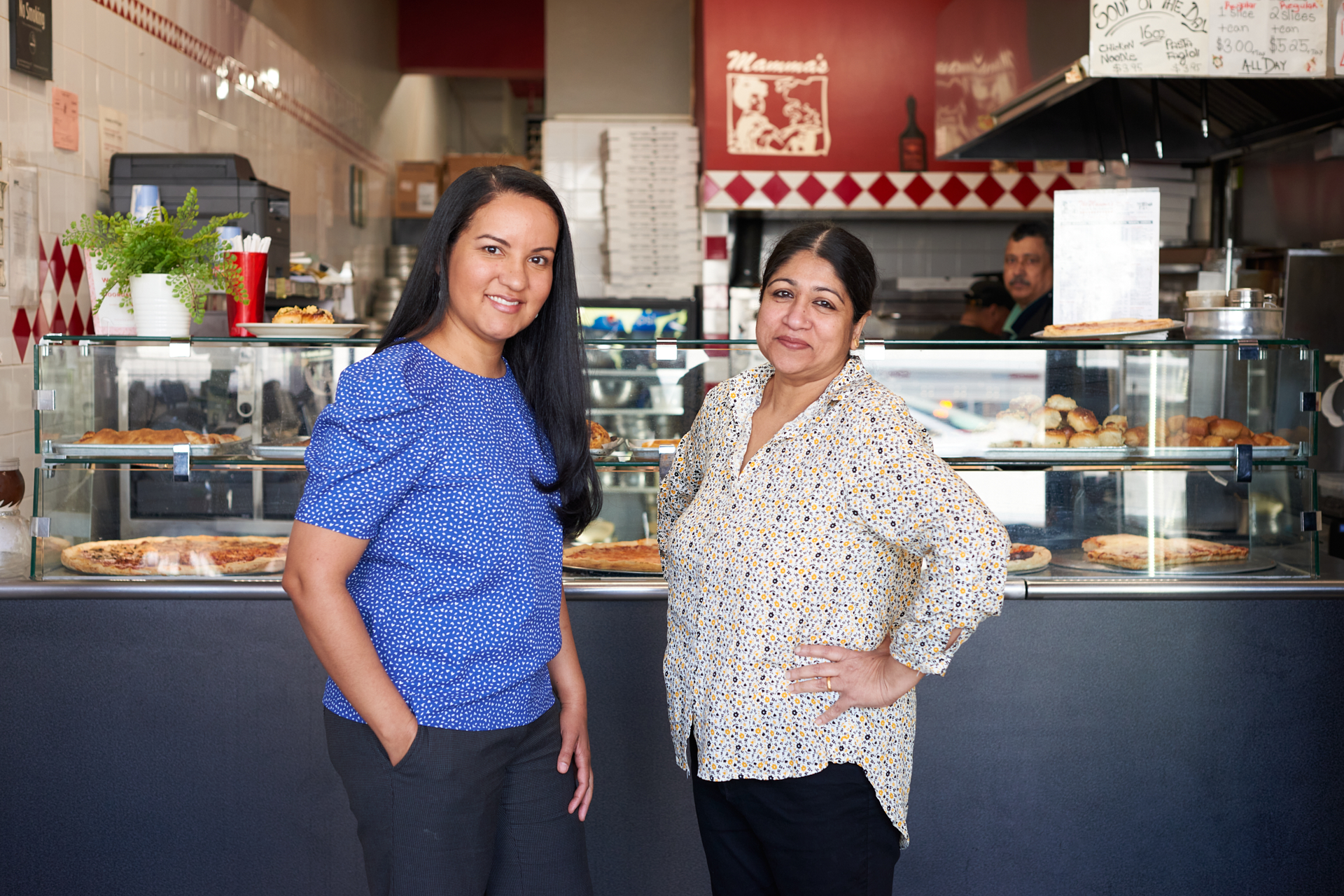 A Queens Small Business Grant helped Mamma's Pizza in Queens
